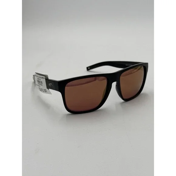 Costa Del Mar Spearo XL Matte Black / Gold Mirror Polarized Glass 580G - NEW